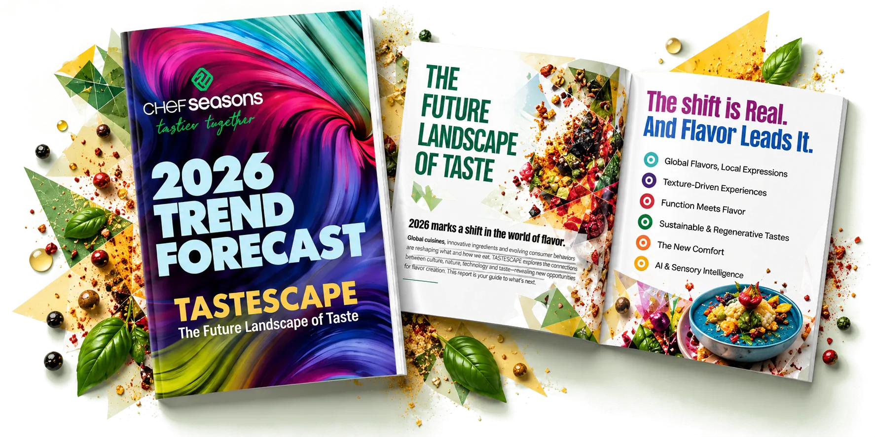 2026 Trend Forecast report: Tastescape, the future landscape of taste