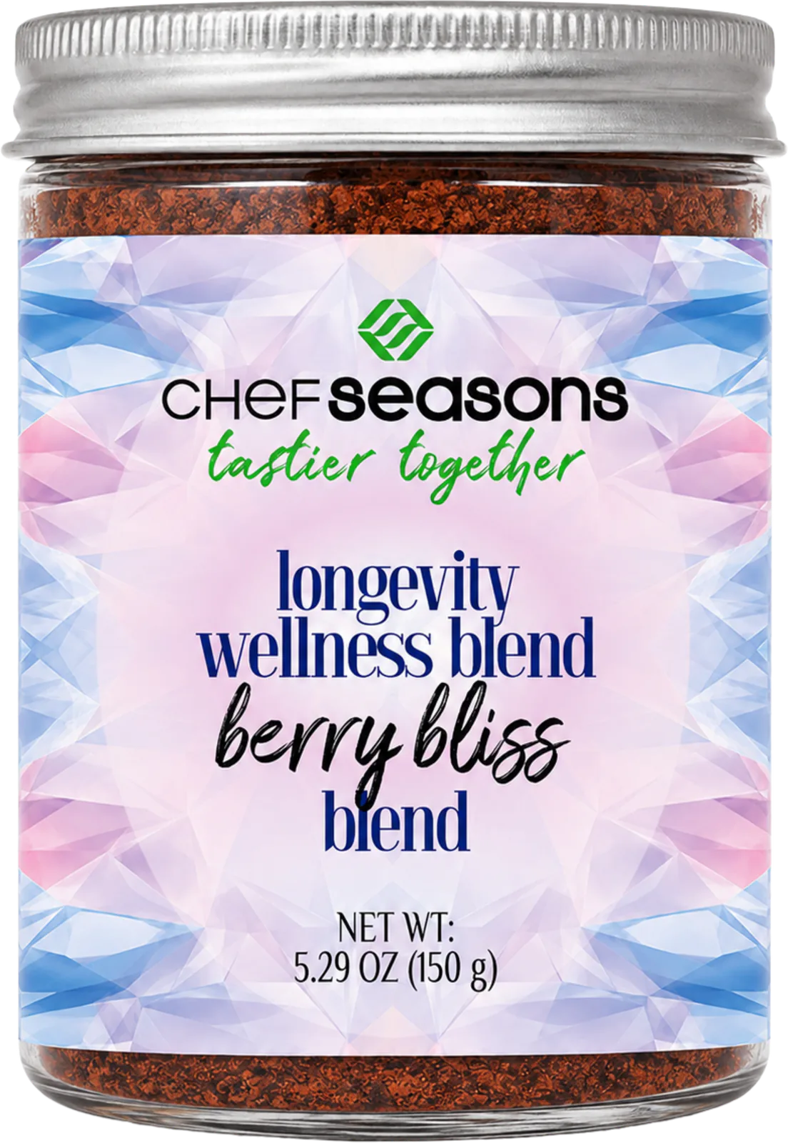 Chef Seasons Longevity Wellness Blend — Berry Bliss Blend, original product packaging