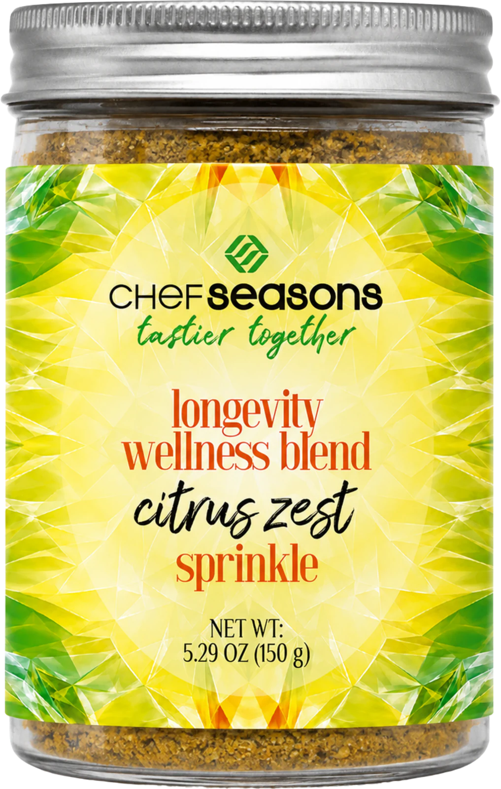 Chef Seasons Citrus Zest Sprinkle, original product packaging
